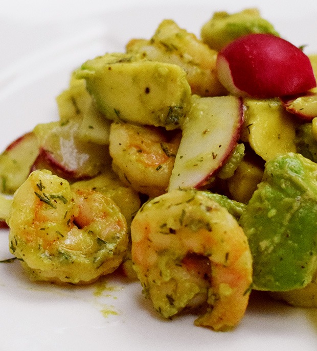 Verführerischer Garnelen Avocado Salat • Lachfoodies - Fit, gesund und ...