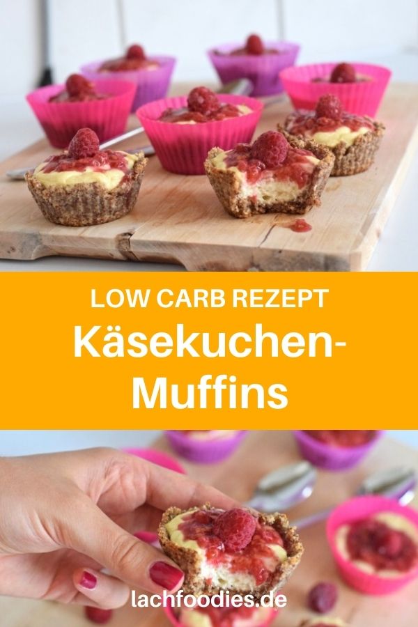 Süße Käsekuchenmuffins (low carb)