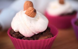 Kohlenhydratarme Schokoladen-Nuss-Muffins