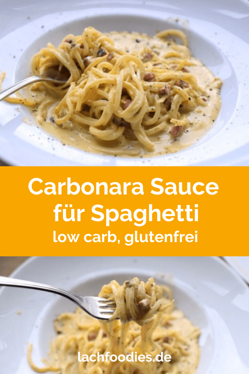 Im Nudelhimmel: Low Carb Spaghetti Carbonara (bekannt aus Galileo)