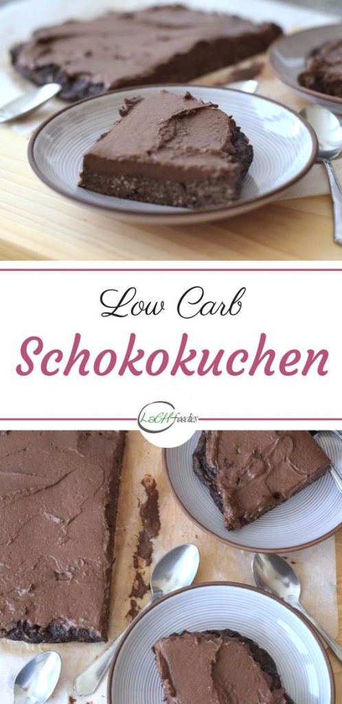 Saftiger Low Carb Zucchini-Schokoladenkuchen