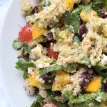 Himmlisch frischer Blumenkohl-Avocado-Salat Low Carb Rezept