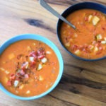 Gazpacho - kalte spanische Suppe Low Carb