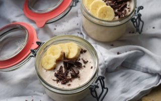 Bananen-Joghurt-Creme ohne Zucker